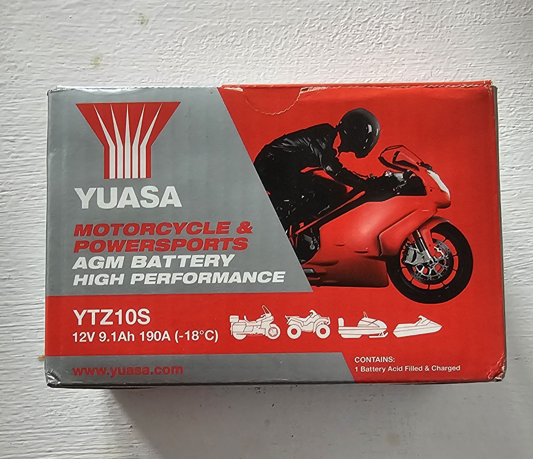 Baterie Moto Yuasa