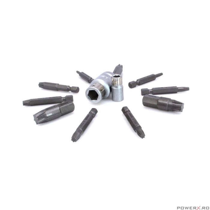 Trusa de chei pentru extras sau scos suruburi cu cap tip torx