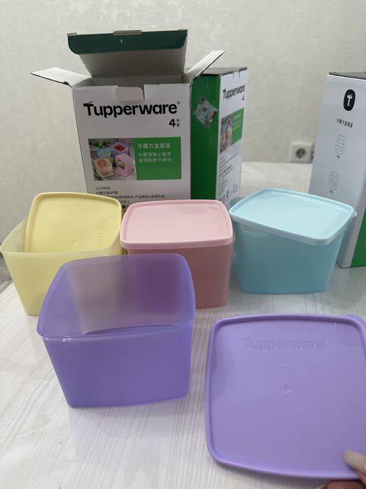 Таппер набор из 4х предметов! На подарокОсталось 3 набора!