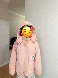 Куртка на девочку розовая