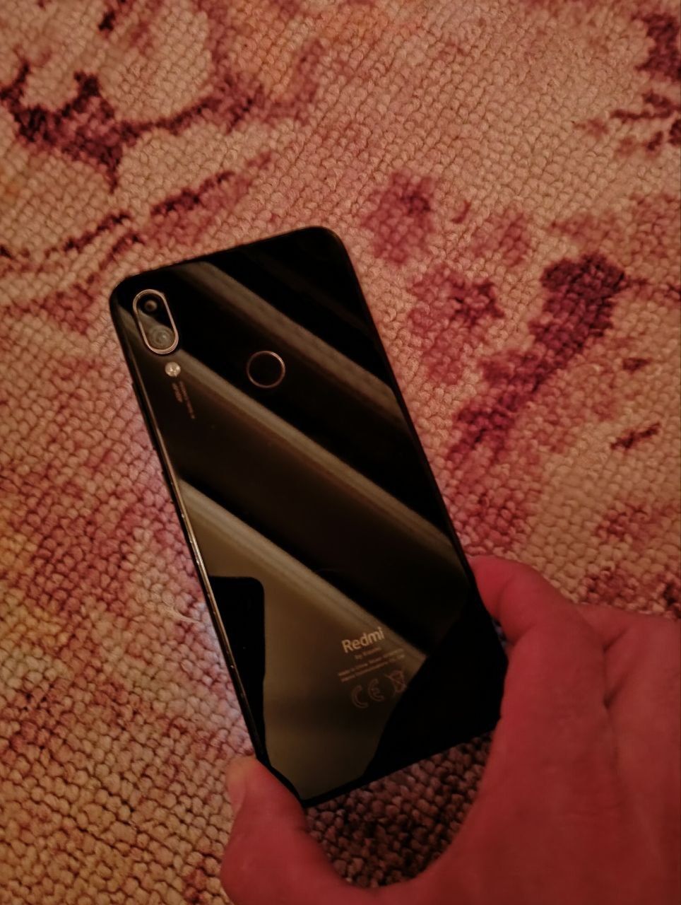 Redmi Not 7 Idal Xolda Karobka Dakumet bor