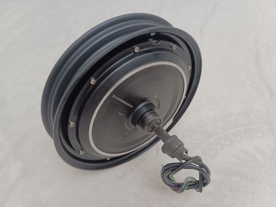 Мотор колесо для электроскутера на 500w  14 дюймов