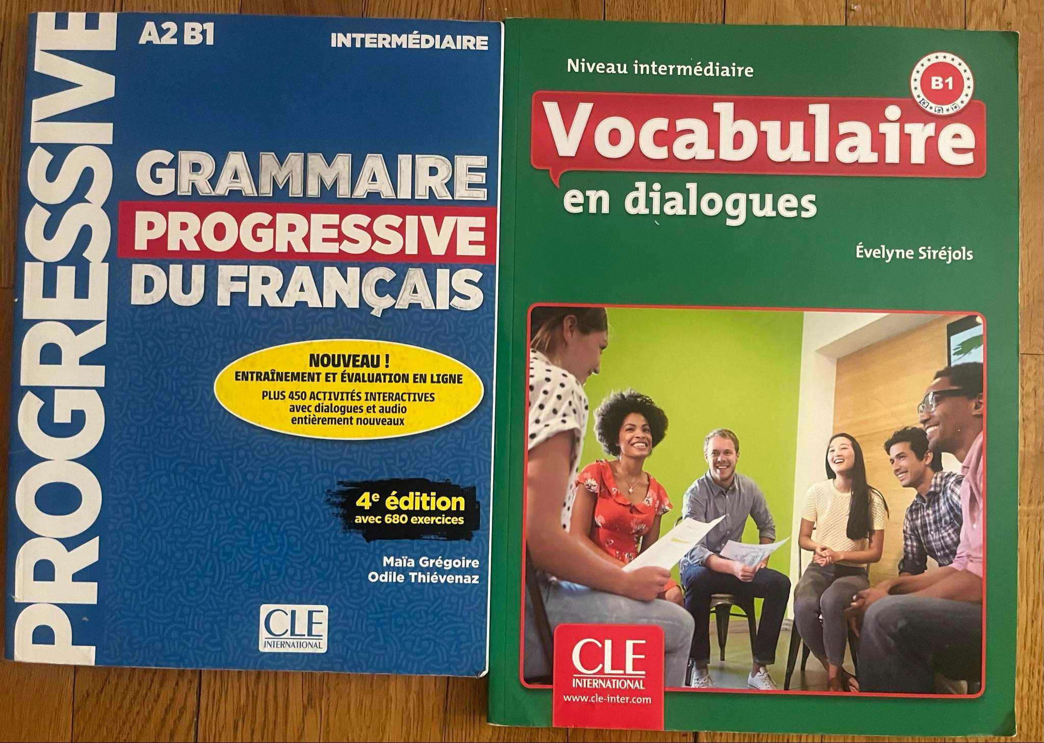 Grammaire Progressive du Francais si Vocabulaire  gratis dictionar