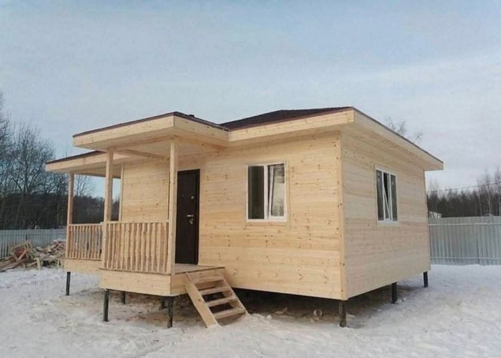 Facem case din lemn cu materialele mele