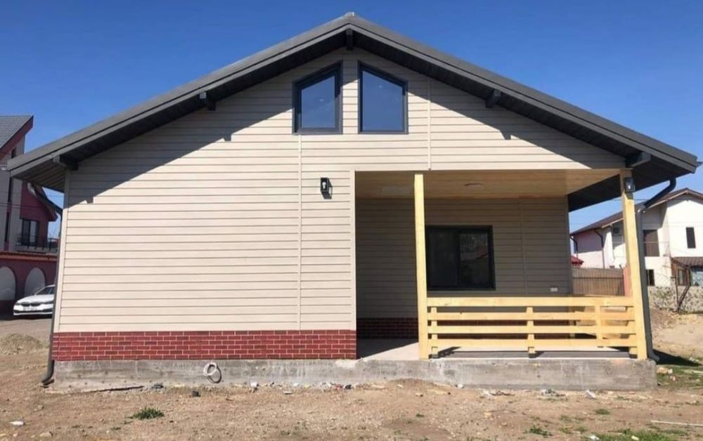 Vând case modulare pe structură metalică