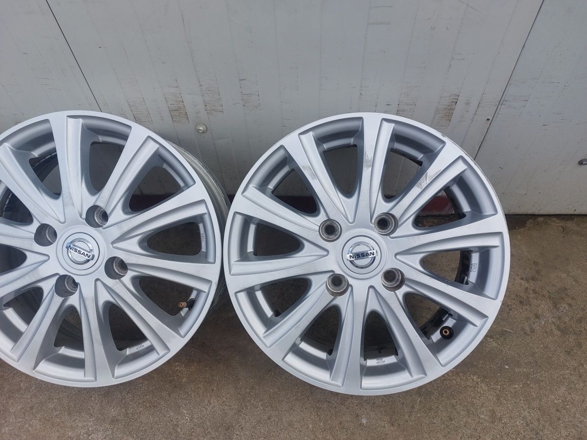 Jante aluminiu ORIGINALE r15 /  NISSAN RENAULT KIA HYUNDAI  / 4x114.3