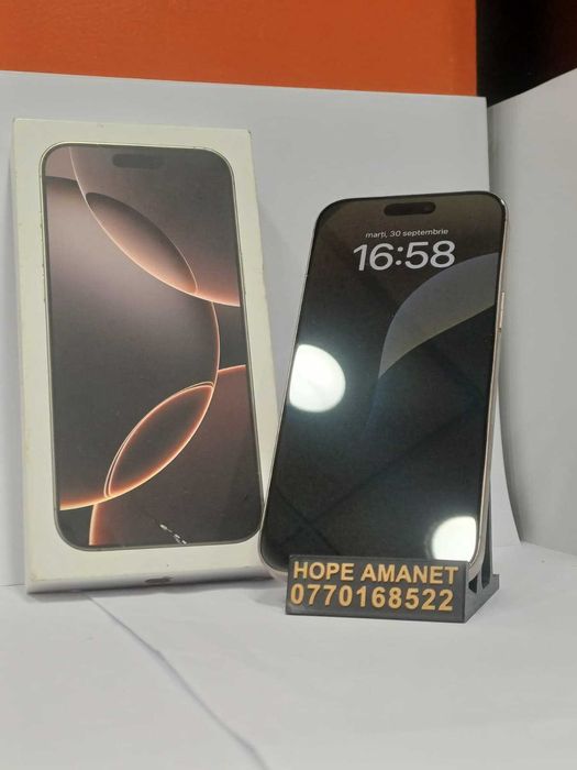Hope Amanet P1/ Iphone 16 Pro Max / 512 GB