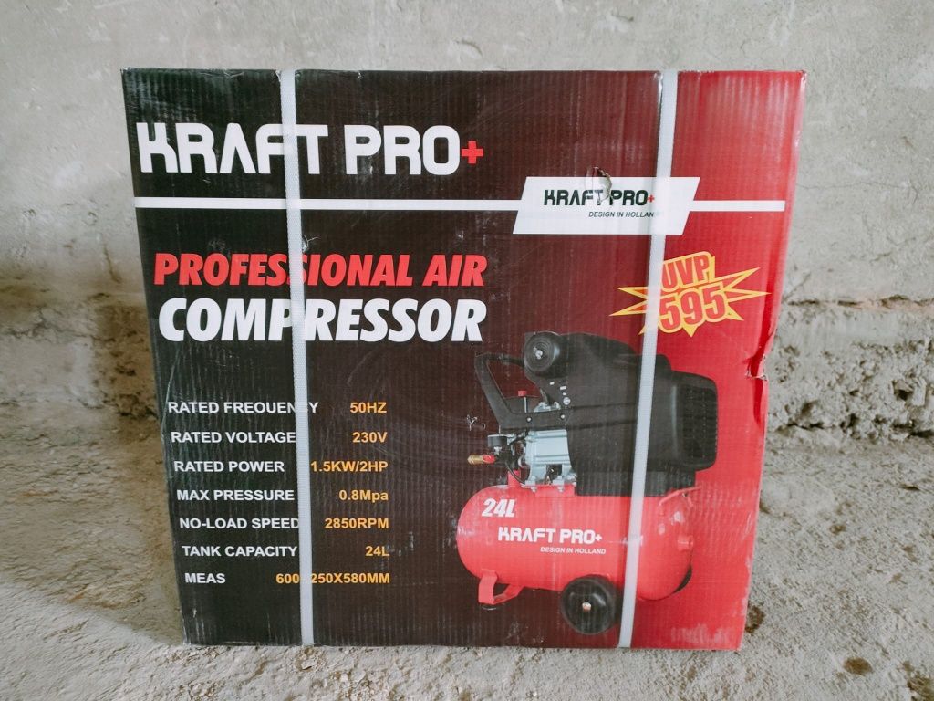 Compressor nou 24L Kraft Pro