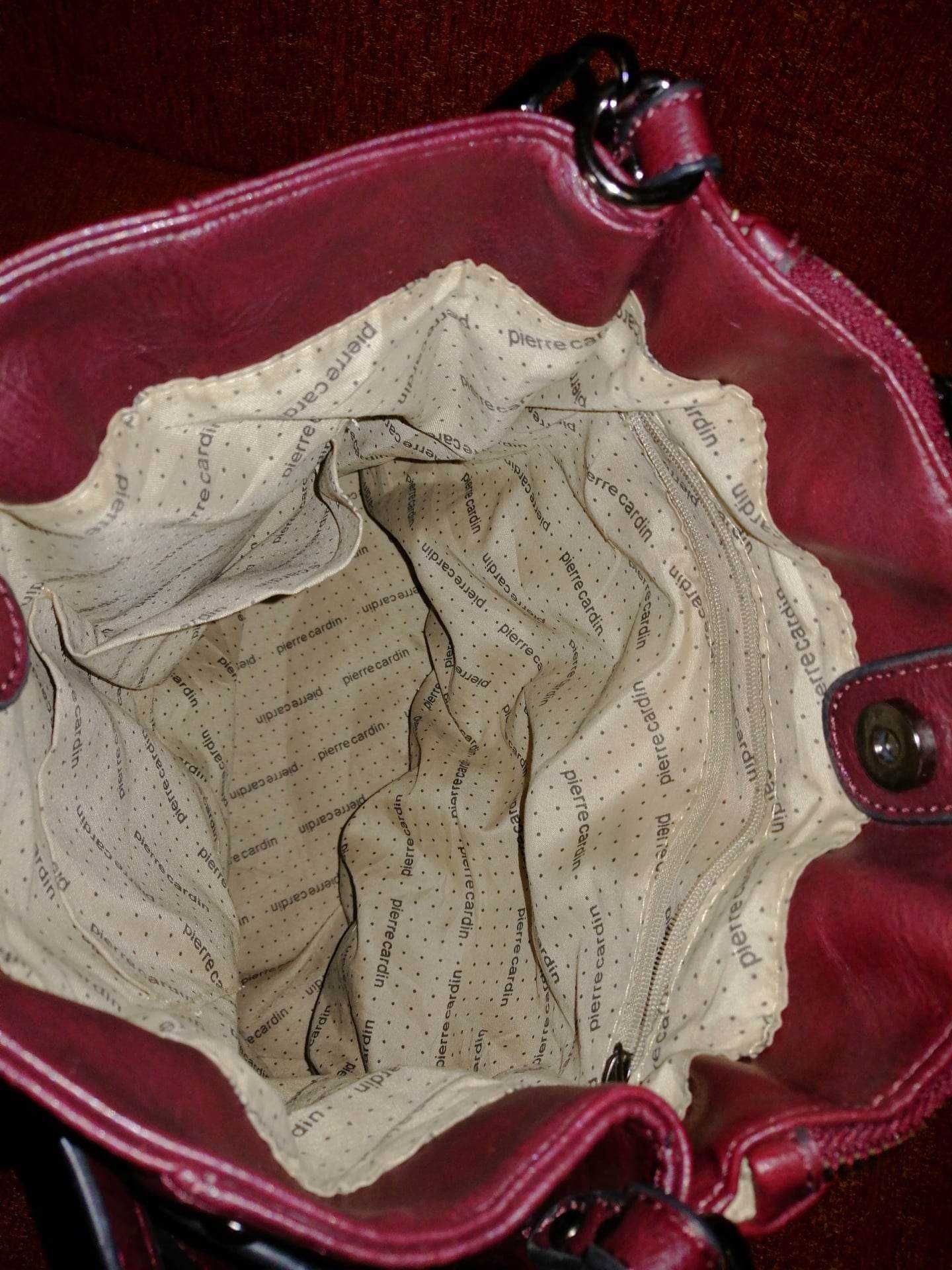 Poseta geanta dama de mana de umar sau rucsac Pierre Cardin