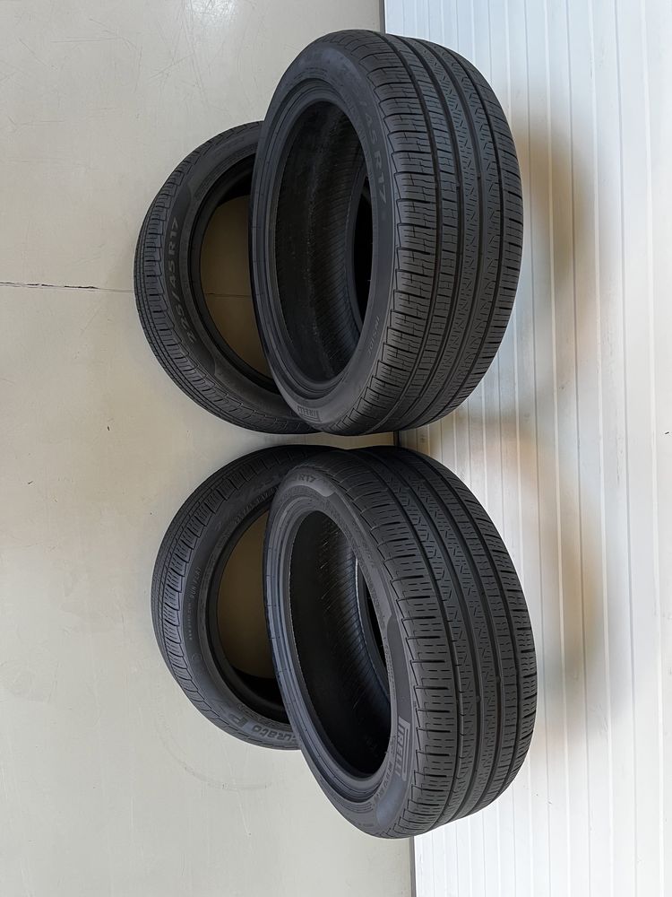 4бр Всесезонни гуми 225/45/17/ Pirelli Cinturato P7/dot2716г/5.7 мм