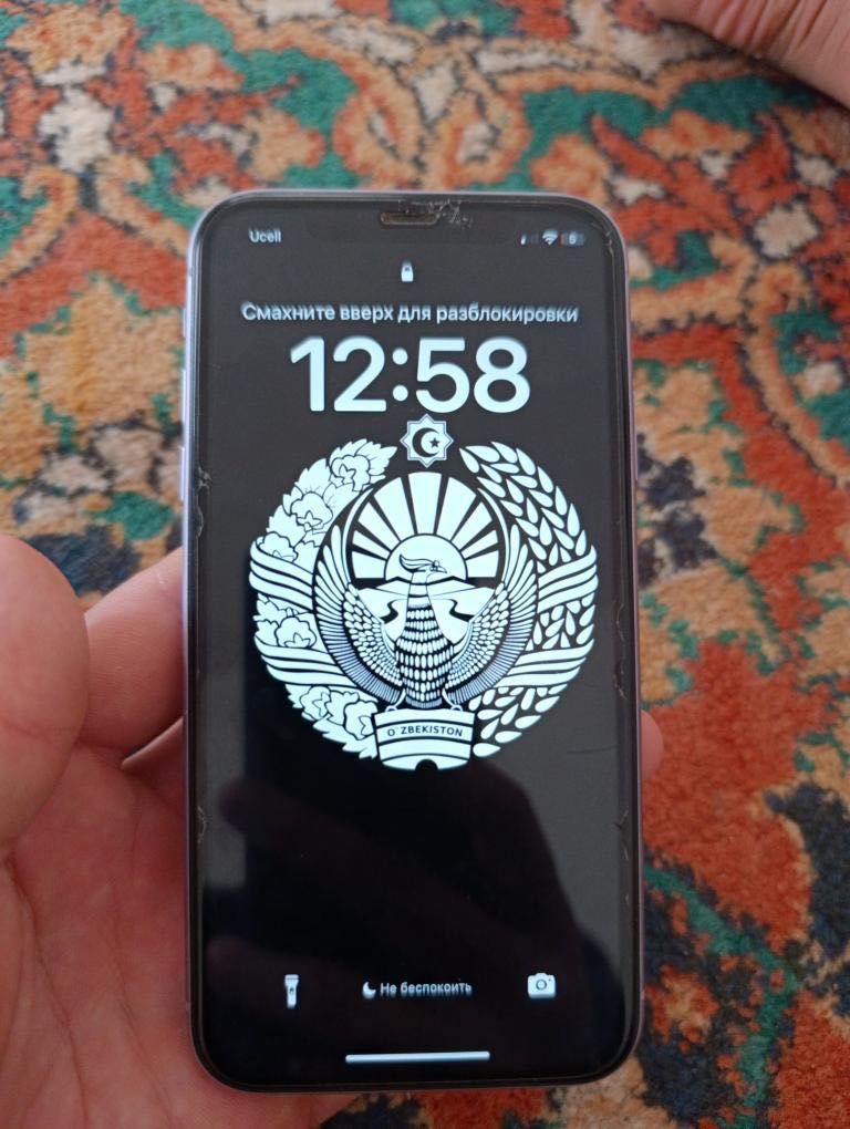 iPhone 11 128gb yomkost 76%