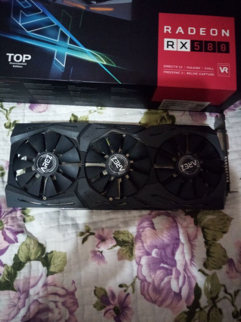 Видеокарта   RX580