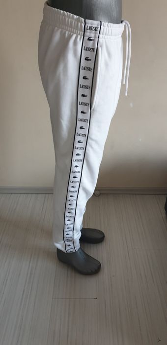 Lacoste Tapered Fit Pant Mens Size 4 - M НОВО! ОРИГИНАЛ! Мъжко Долнище