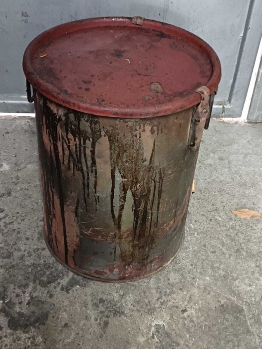 Метален варел с капак