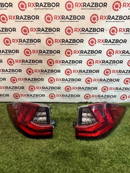 Задние фары бегающие на Lexus RX /Лексус Рх фонари задние