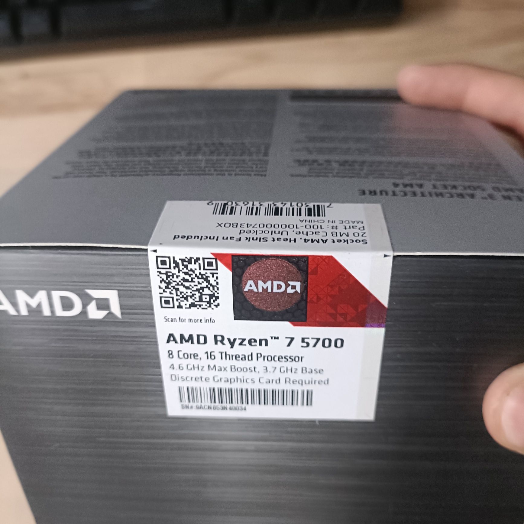 Procesir ryzen 7 5700 NOU sigilat