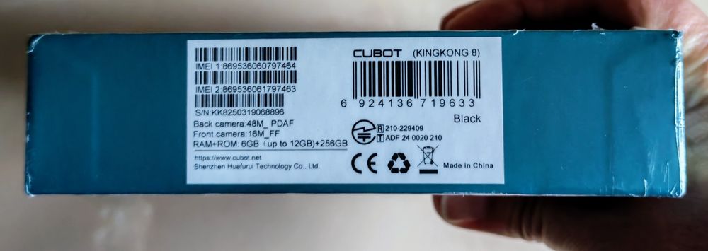 Smartphon-uri CUBOT, trei modele, super baterie, sigilate!