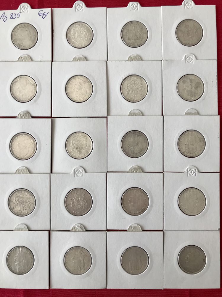 Monede argint Mihai 100000 lei, 25000 lei, 500 si 200 lei