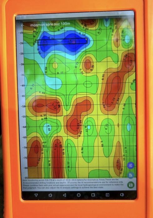 Cartografiere sol, cautare izvor