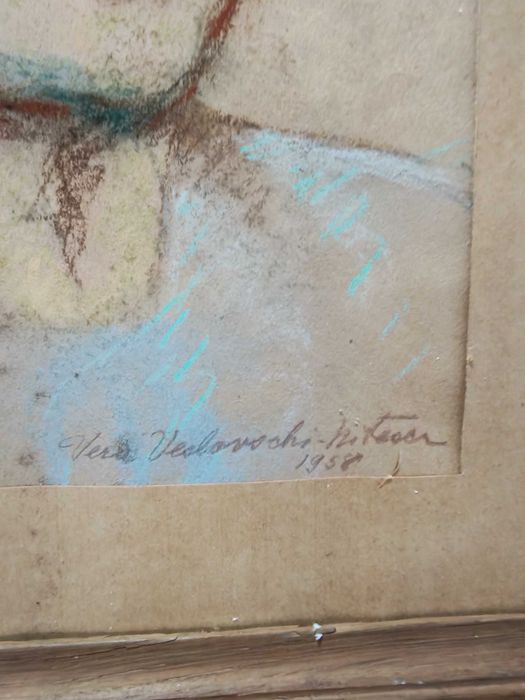 Tablou Vera Veslovschi Nitescu - pastel pe hartie