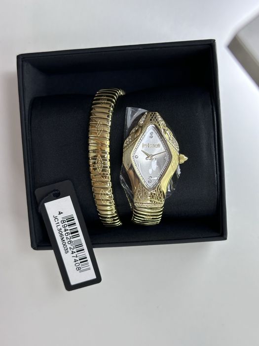 Bratara Just Cavalli aurie