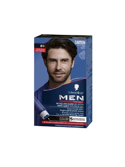 Краска для волос Schwarzkopf Men — стойкое закрашивание седины