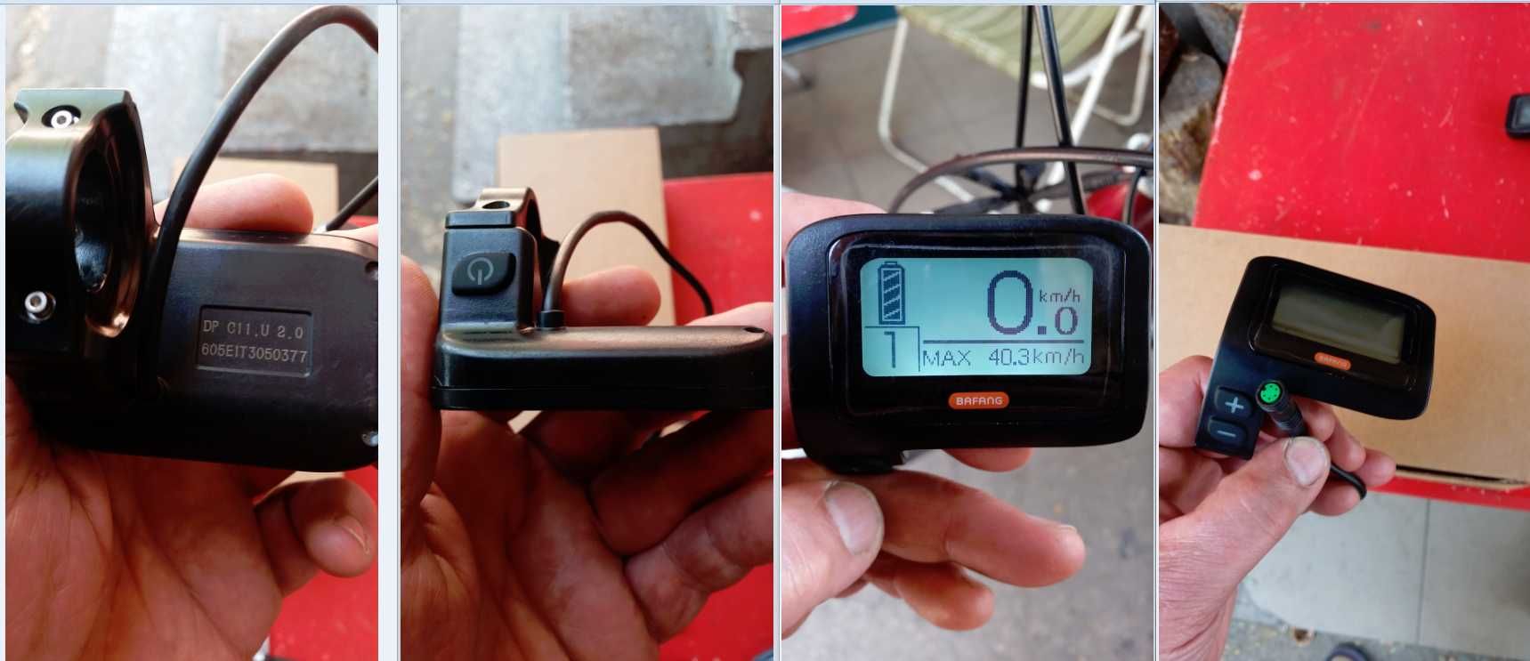Display Bafang 750c pt bicicleta electrica