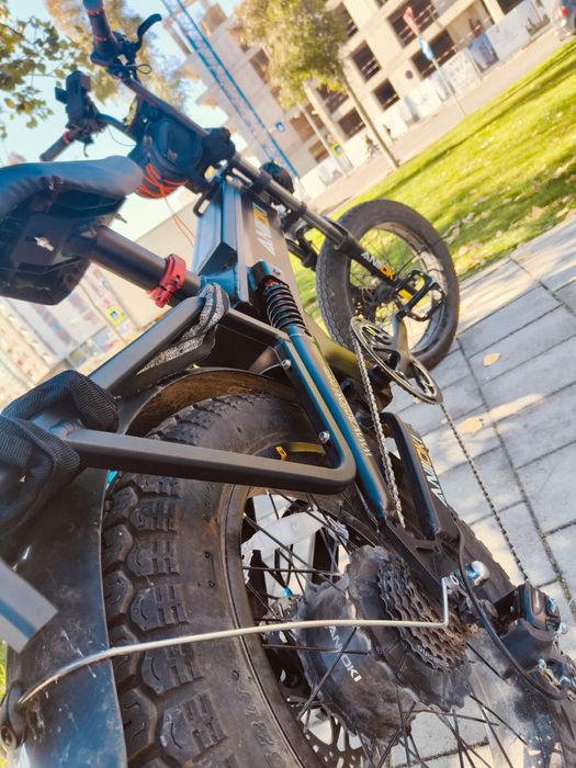 Bicicleta electrica Aniioki A8 Pro Max 52V 60Ah (Cu garanție)