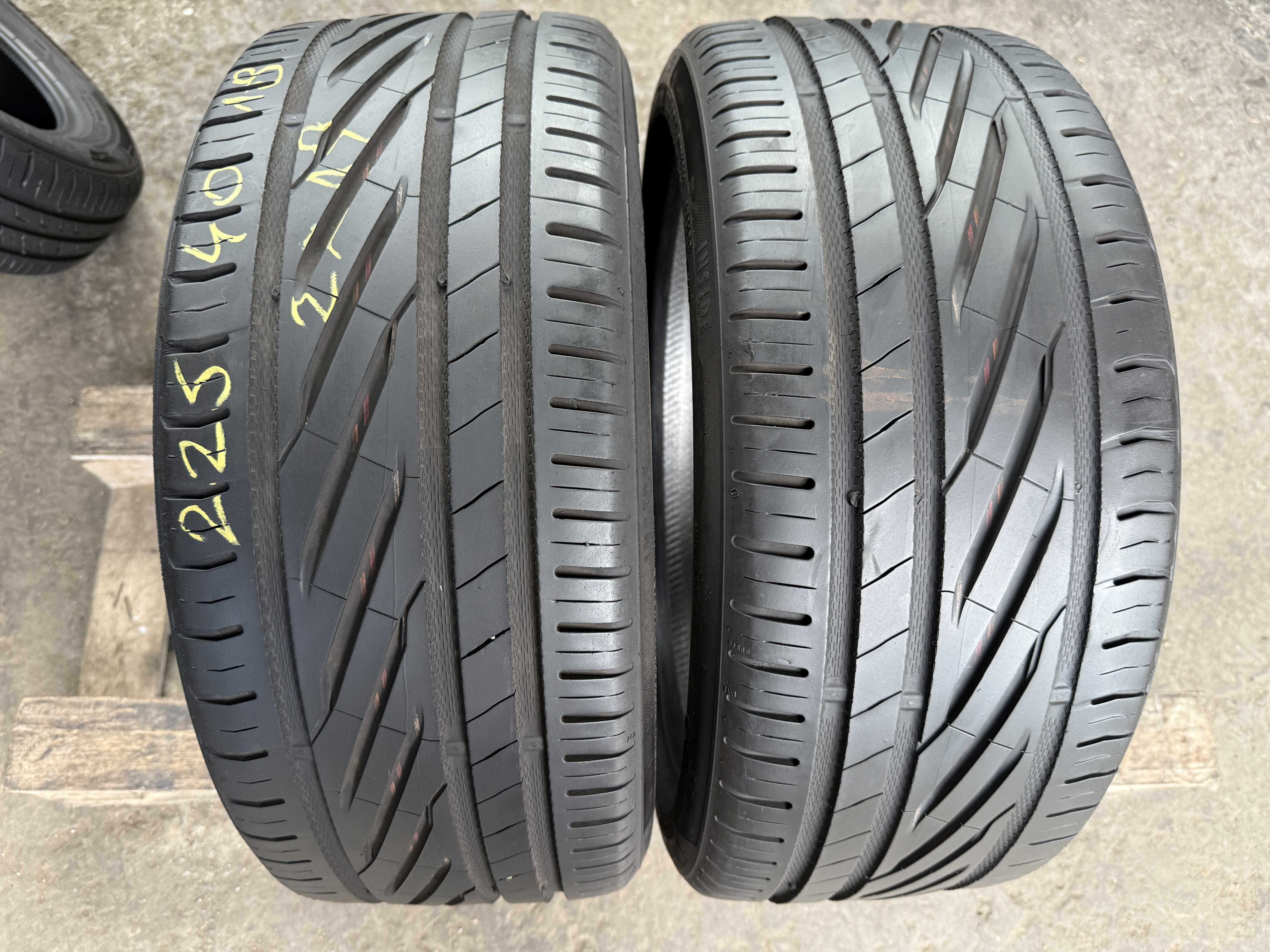 2x Anvelope Vara 225/40 R18 - Uniroyal Rain Sport 5 XL