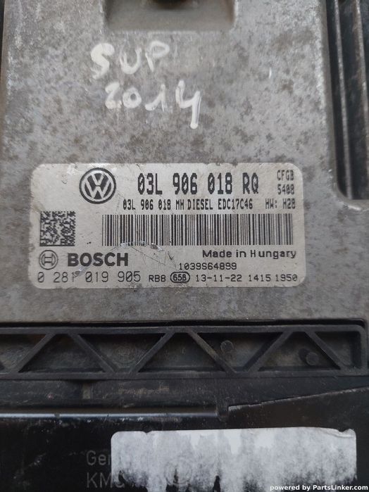 Calculator ECU SKODA SUPERB (3T4) [ 2008 - 2015 ] OEM 03i906018rq