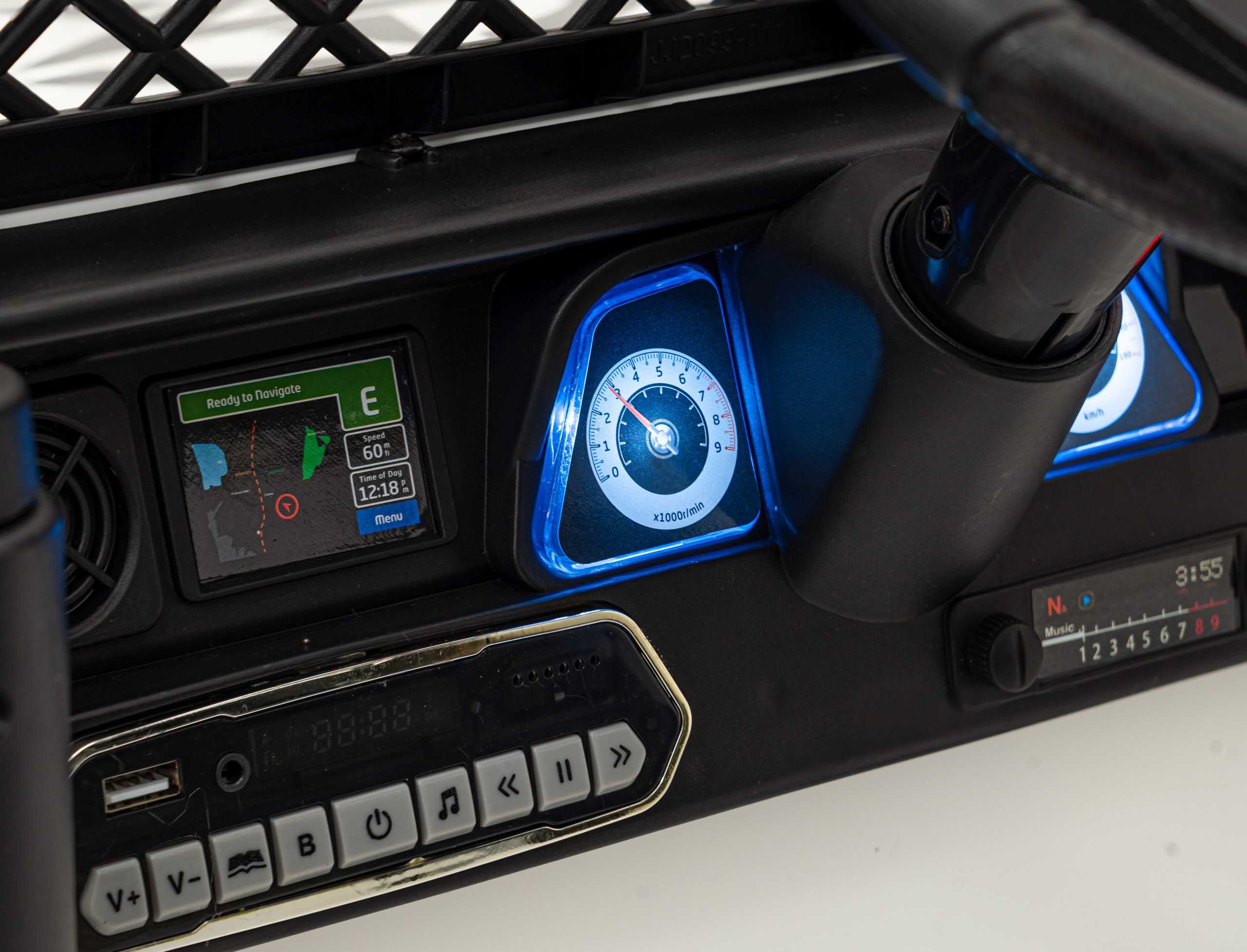 Лицензиран Акумулаторен Джип Toyota FJ Cruiser, 90W, 12V7AH, EVA гуми