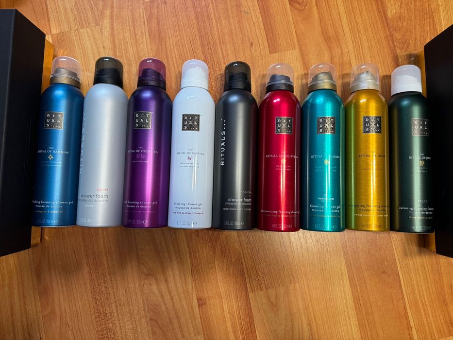 Foaming  shower gel Rituals diferite modele