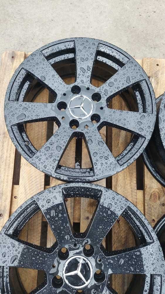 Jante Mercedes 7.0x16 et 43 5x112 Originale Black Edition