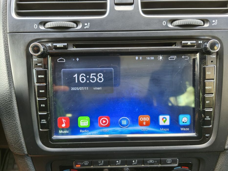 VW GOLF 6 Negru metalic  cu panoramă