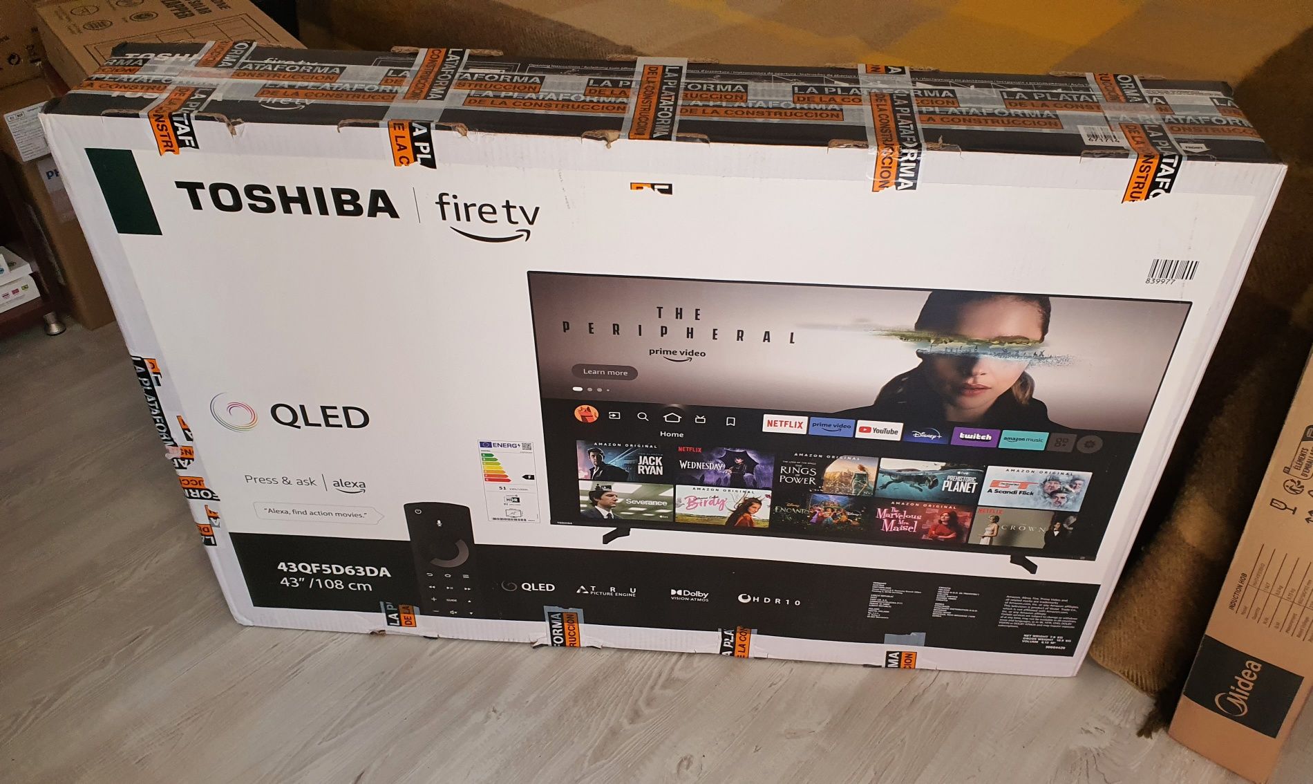 Vand TV Qled Toshiba