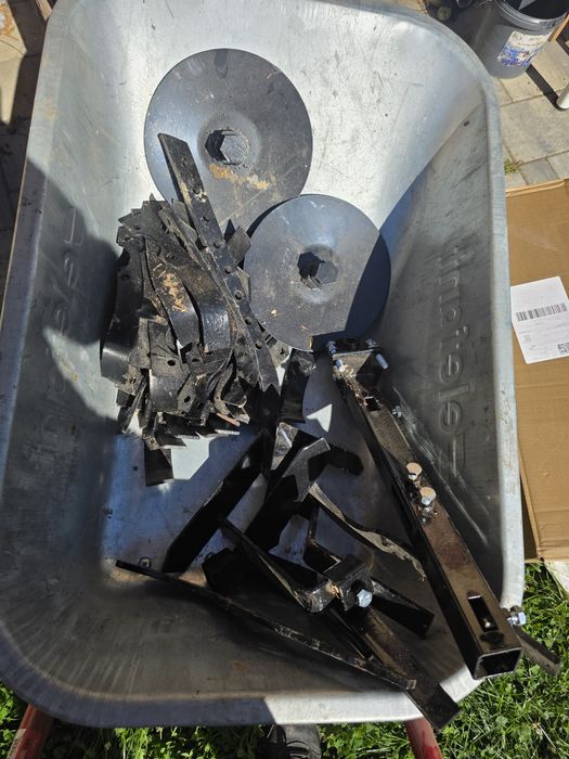 Motocultor AgroPro HS 1100D 16CP + remorca basculabila