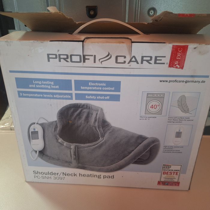 Електрически затоплящ нагревател за врат, рамене и гръб подходящ при р