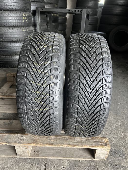 2 anvelope iarna 205/55/16 Pirelli 6.4 mm!