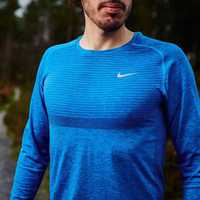 Найк Nike Running Knit Dri Fit мъжка спортна блуза фланела размер L