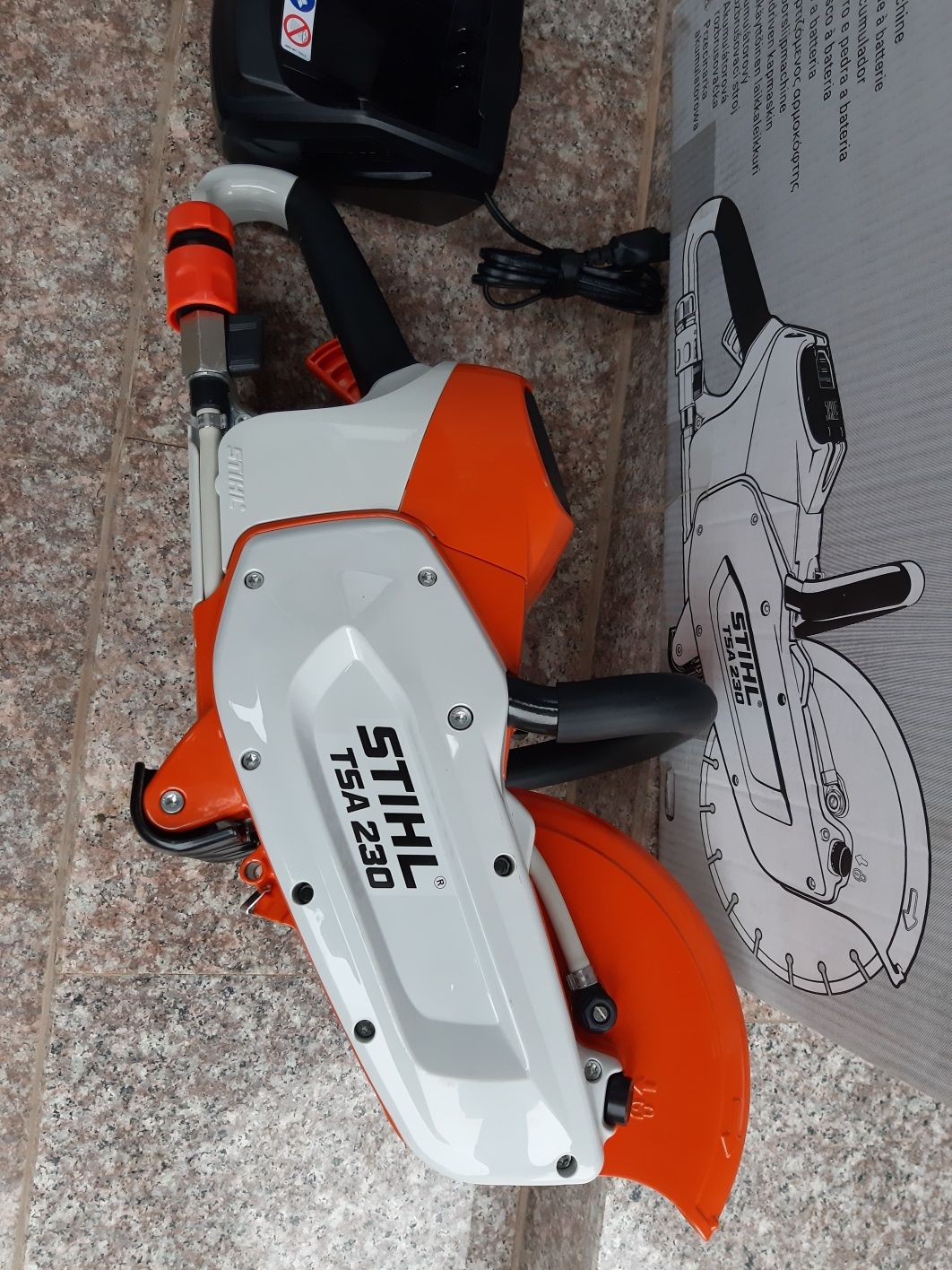 Stihl drujba pentru beton, metal pe acumulatori noua