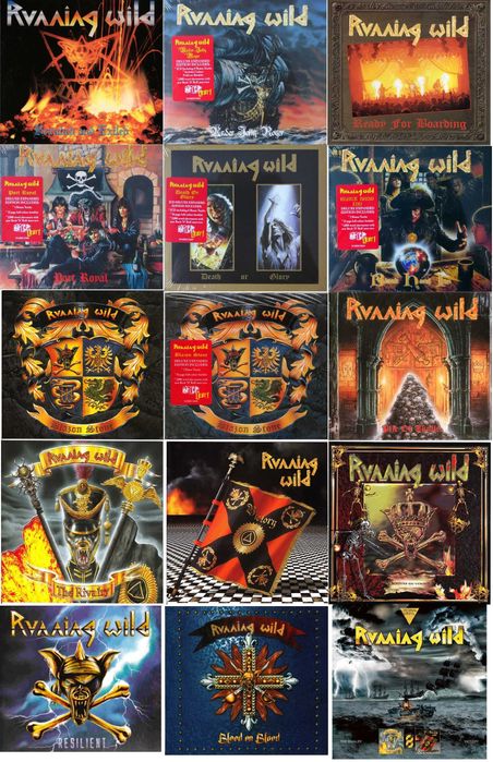 Running Wild - Colcetie CD DVD Vinil LP