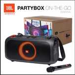 JBL PartyBox On-The-Go — колонка с 2 микрофонами. Есть доставка