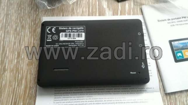 Gps camion harti noi -PNI 5" - full europa-dedicat TIR-Microbus-Camion