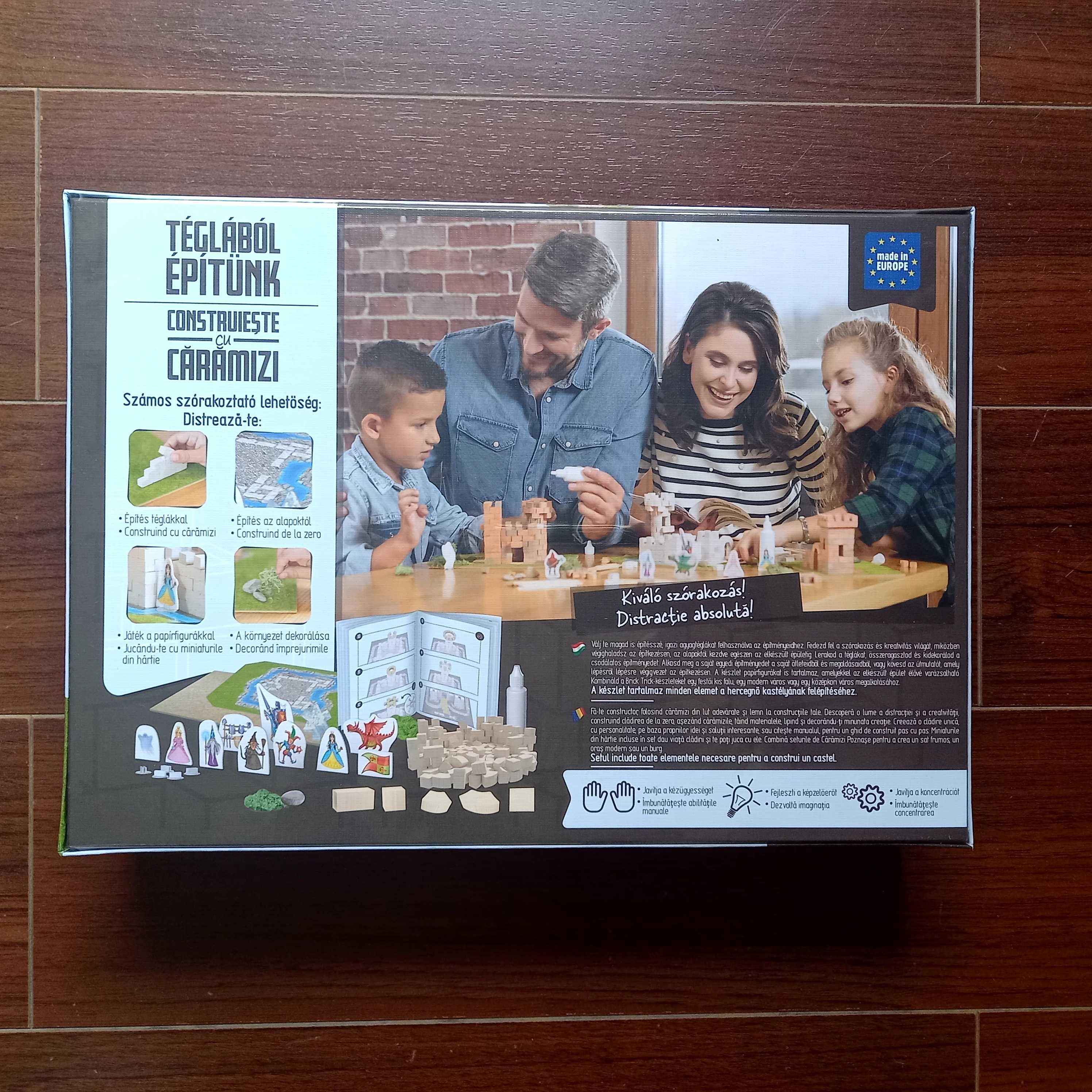 Brick Trick Trefl Castelul caramidute ceramice NOU - set constructie