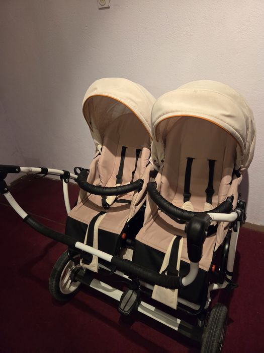 Детска количка за близнаци Mikado