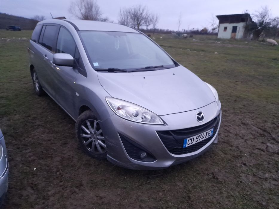 Vand mazda 5 1.6 2012 euro5 mai mute detala la tel