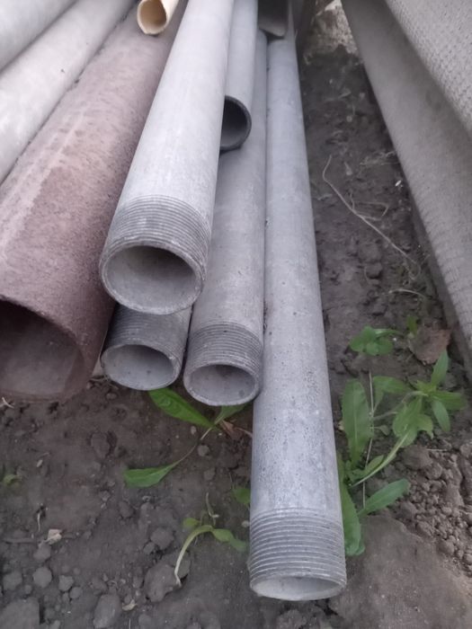 Оцинкованная цельнотянутая труба диаметр 40мм. 1 1/2