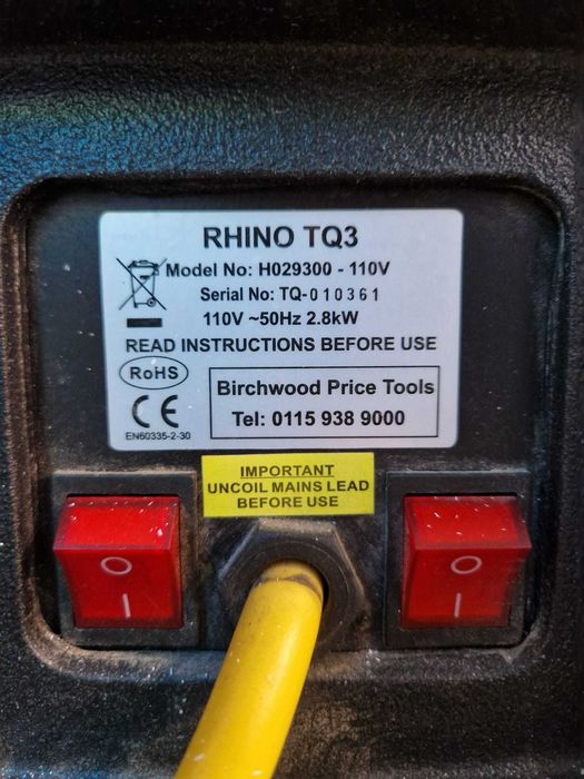 Laser excavator, Ciocan demolator KANGO 2500 si Incalzitor portabil