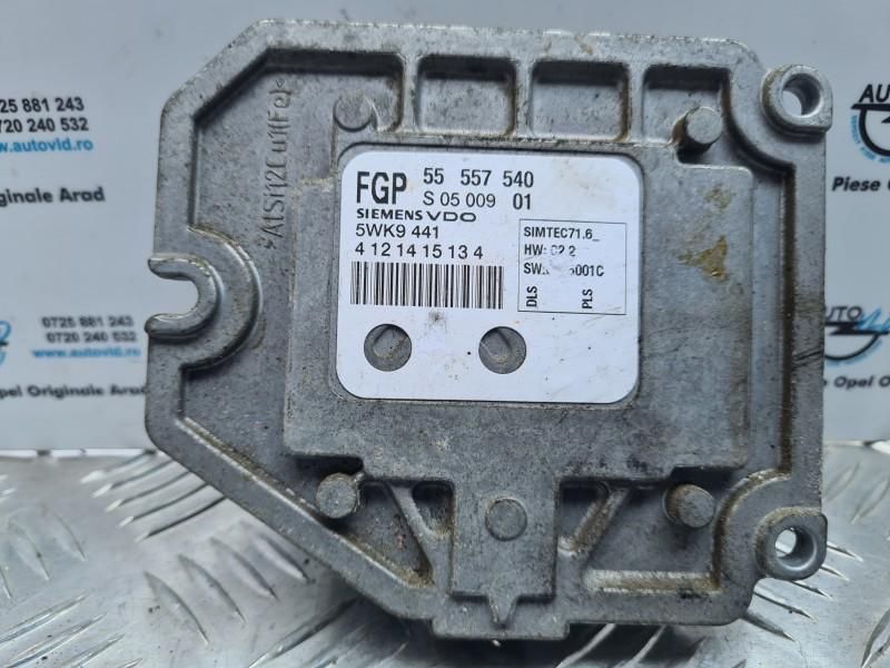 Calculator motor ECU Simtec 71.6 Opel Signum 1.8 benzină 125 cp 92 kw