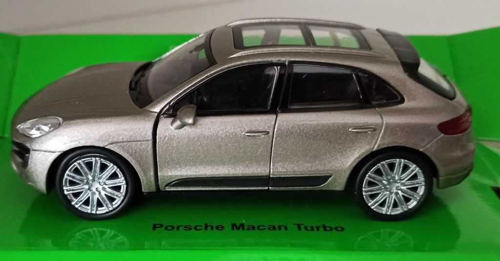 Macheta Porsche Macan 2015 gri - Welly 1/36